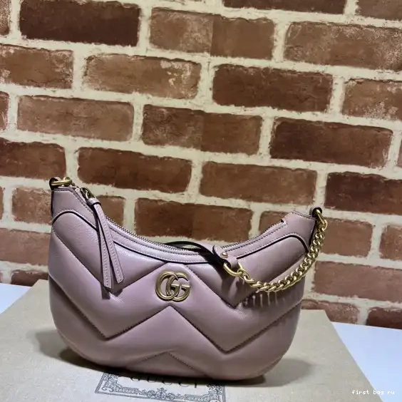 Firstbag ru GG bag small half-moon-shaped GUCCI Marmont 0701